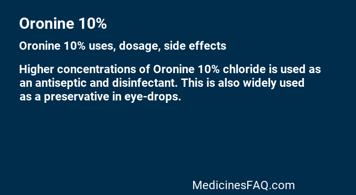 Oronine 10%