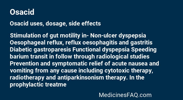 Osacid