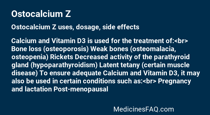 Ostocalcium Z