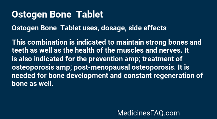 Ostogen Bone  Tablet