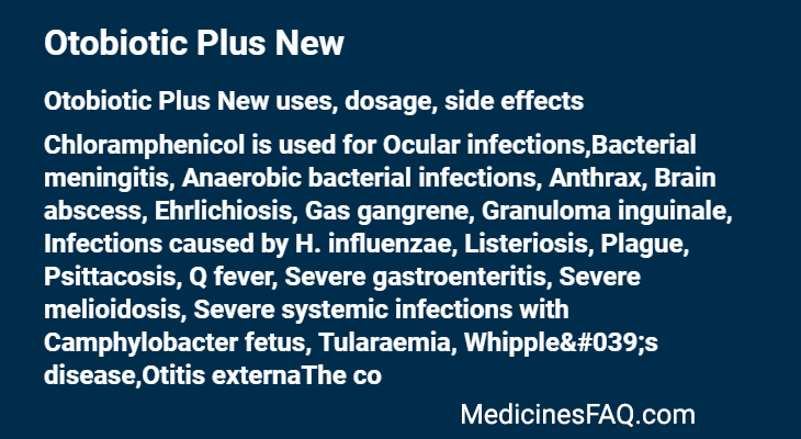 Otobiotic Plus New
