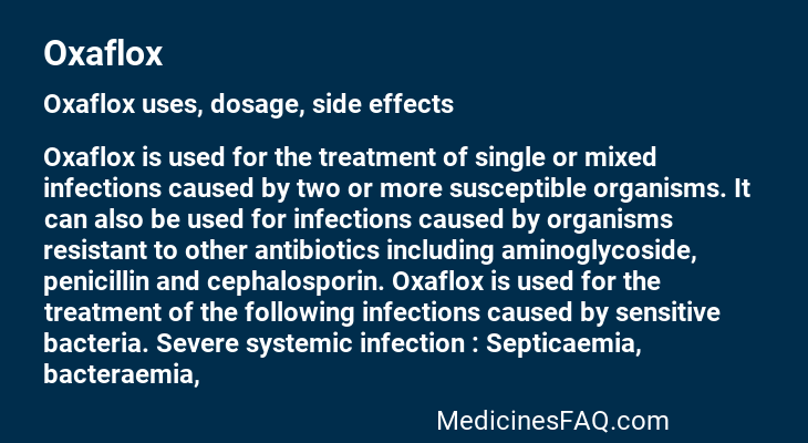 Oxaflox