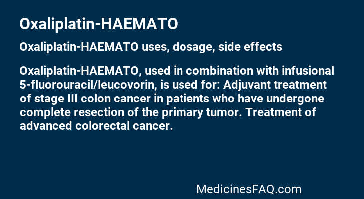 Oxaliplatin-HAEMATO