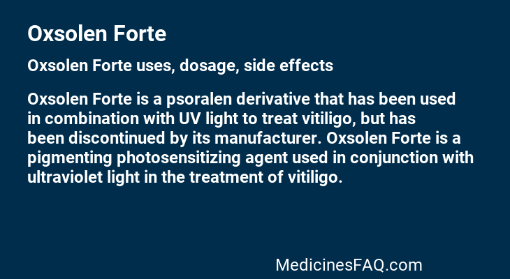 Oxsolen Forte