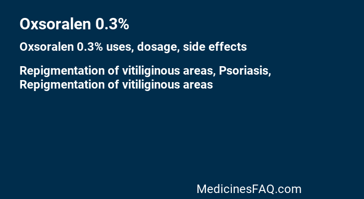 Oxsoralen 0.3%