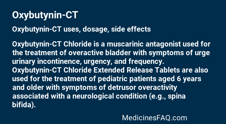 Oxybutynin-CT