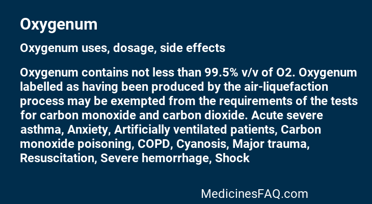 Oxygenum