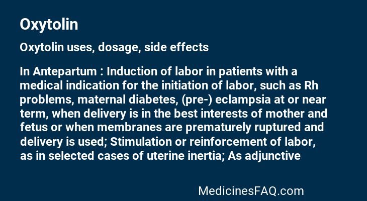 Oxytolin