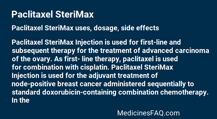 Paclitaxel SteriMax