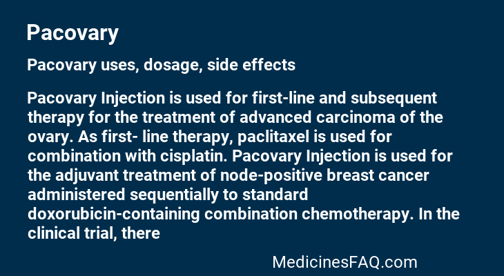 Pacovary