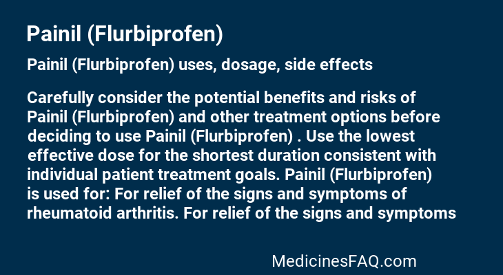 Painil (Flurbiprofen)