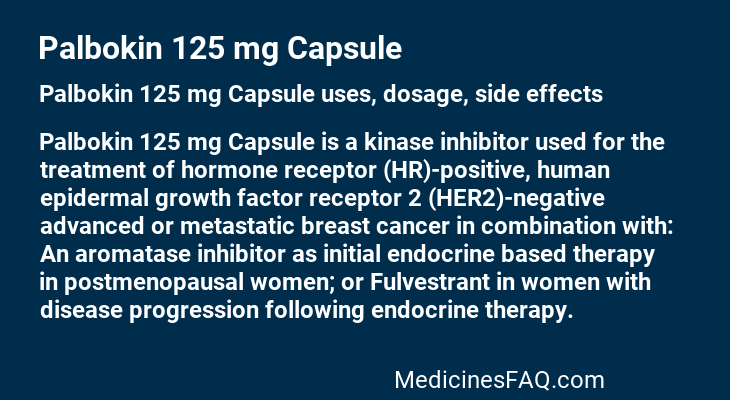 Palbokin 125 mg Capsule