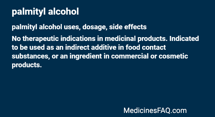 palmityl alcohol