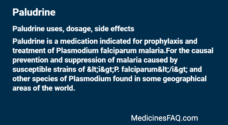 Paludrine