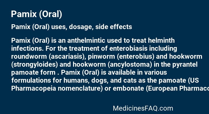 Pamix (Oral)