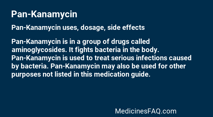 Pan-Kanamycin