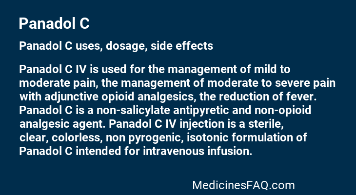 Panadol C