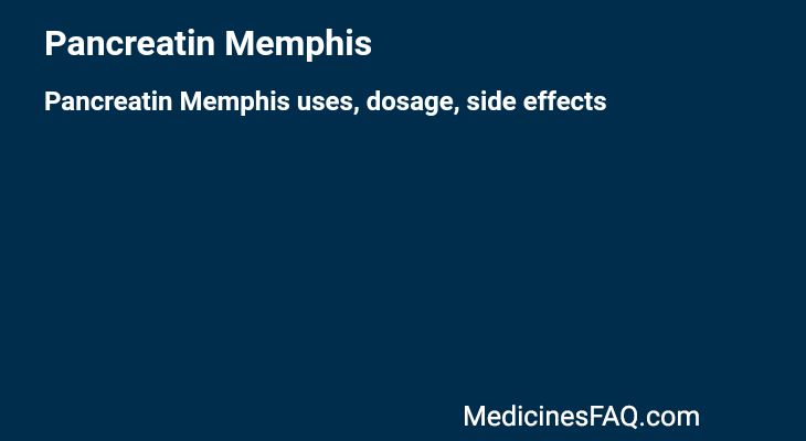 Pancreatin Memphis