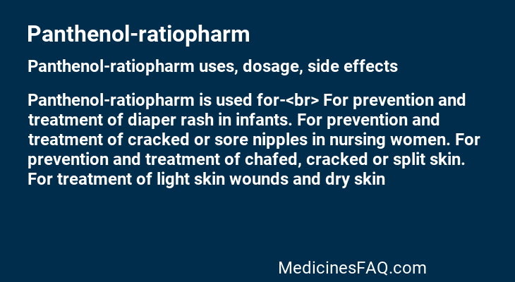 Panthenol-ratiopharm
