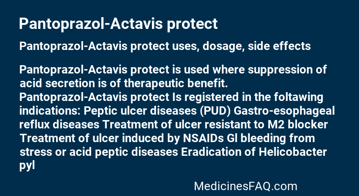 Pantoprazol-Actavis protect