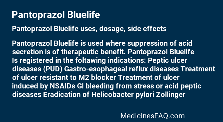 Pantoprazol Bluelife