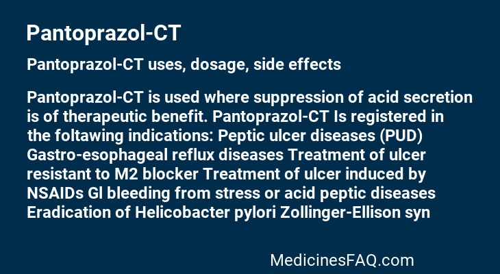 Pantoprazol-CT