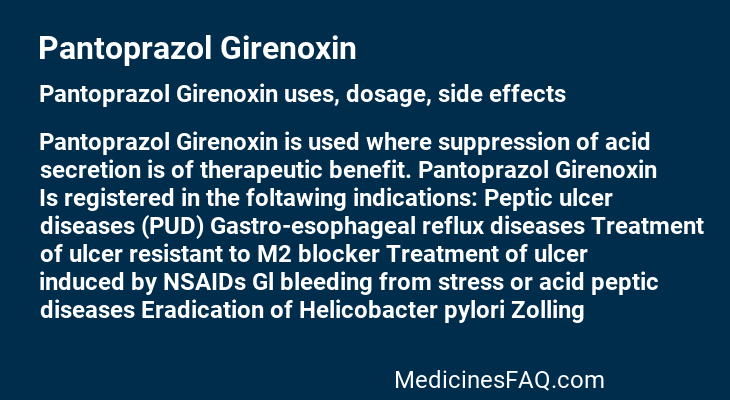Pantoprazol Girenoxin