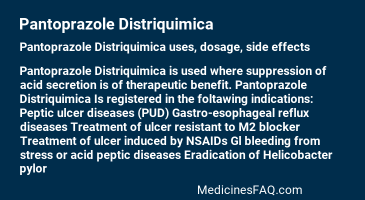 Pantoprazole Distriquimica