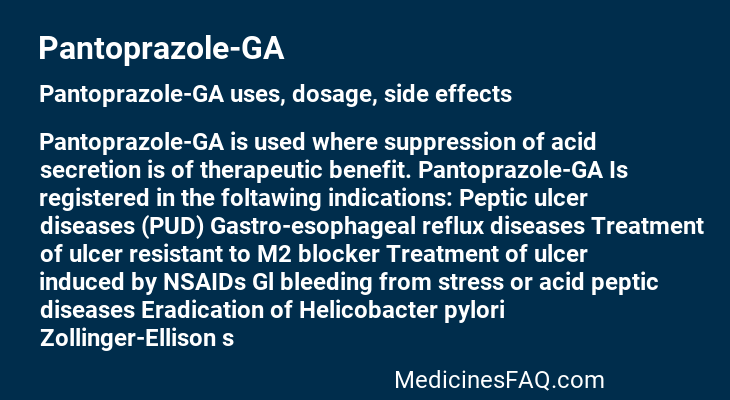 Pantoprazole-GA