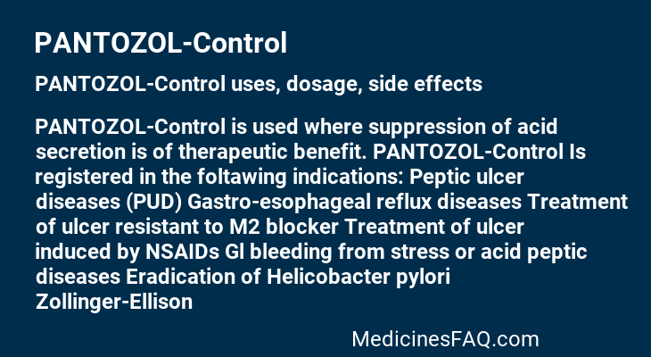 PANTOZOL-Control