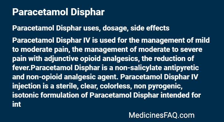 Paracetamol Disphar