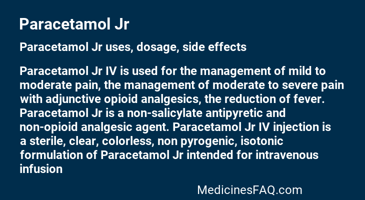 Paracetamol Jr
