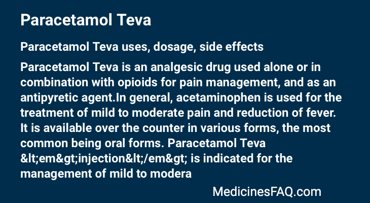 Paracetamol Teva