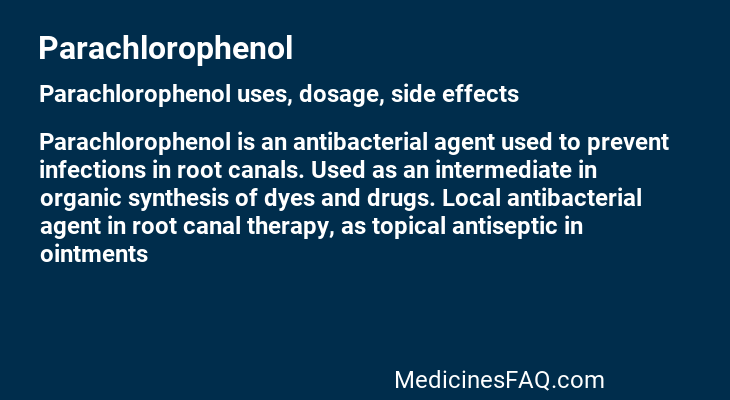 Parachlorophenol