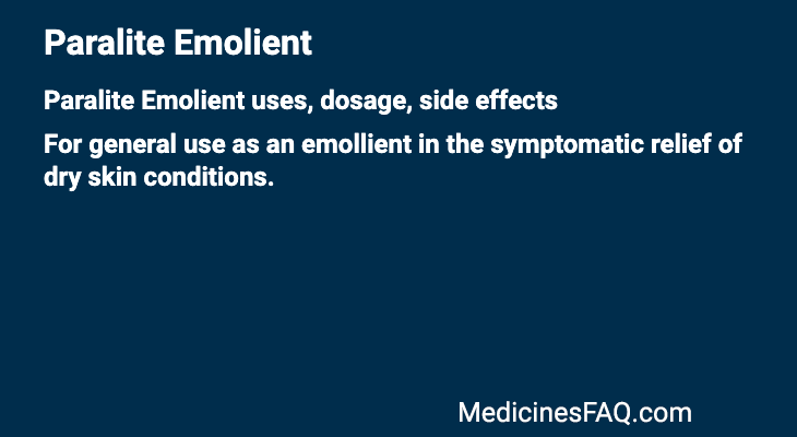 Paralite Emolient