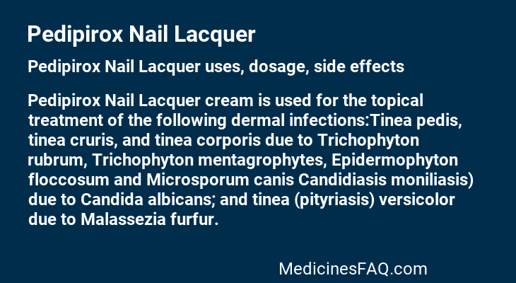 Pedipirox Nail Lacquer