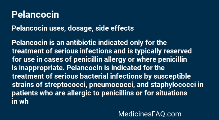 Pelancocin