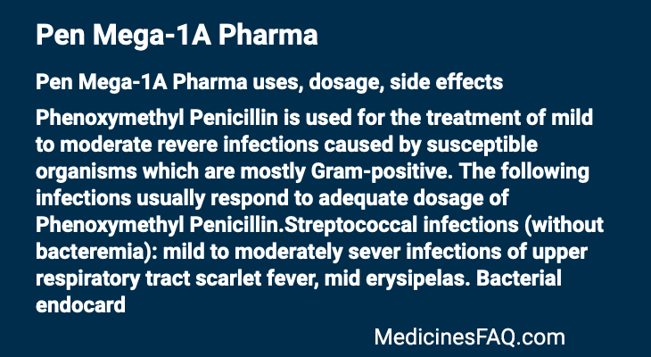 Pen Mega-1A Pharma