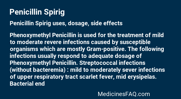 Penicillin Spirig