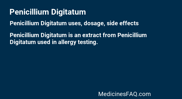 Penicillium Digitatum