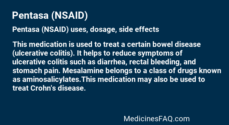 Pentasa (NSAID)