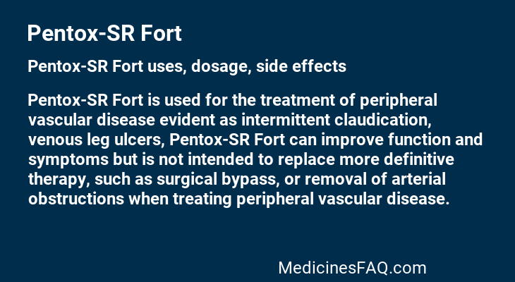 Pentox-SR Fort