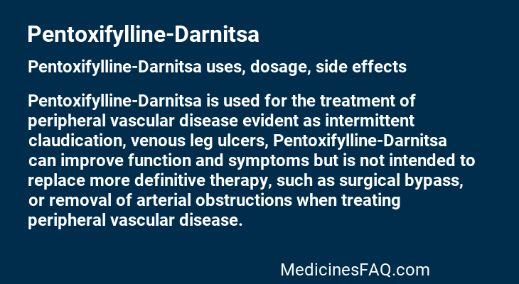 Pentoxifylline-Darnitsa