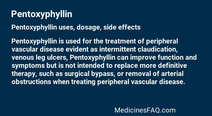Pentoxyphyllin
