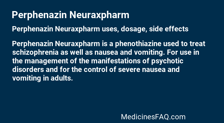 Perphenazin Neuraxpharm