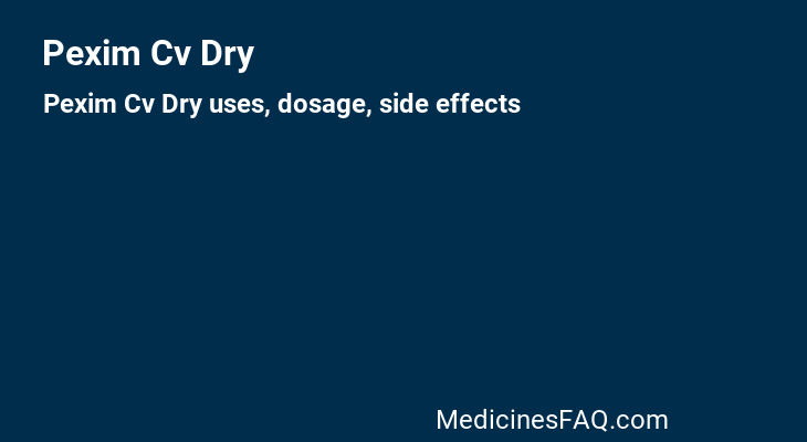 Pexim Cv Dry