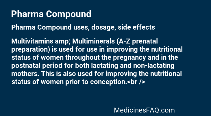 Pharma Compound