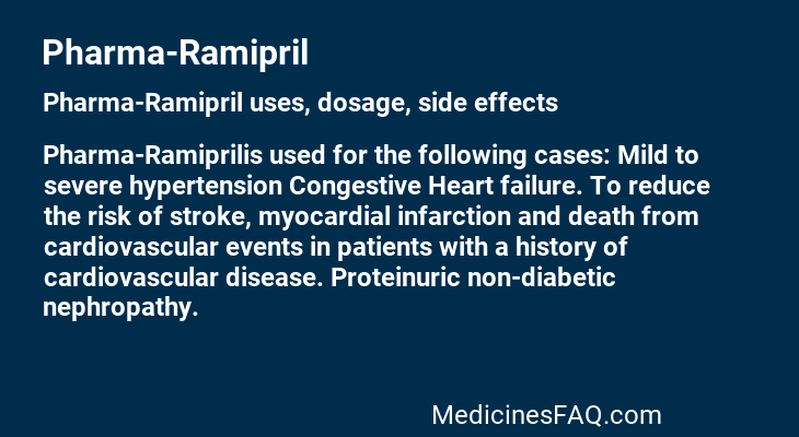 Pharma-Ramipril