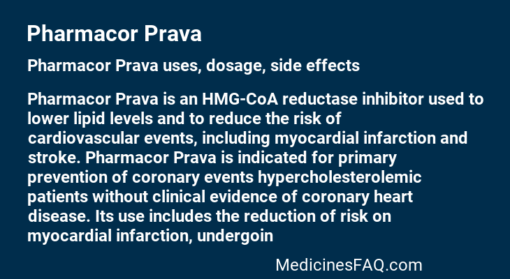 Pharmacor Prava