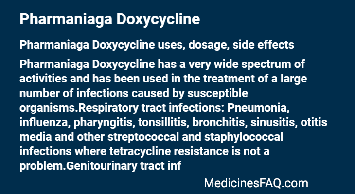 Pharmaniaga Doxycycline